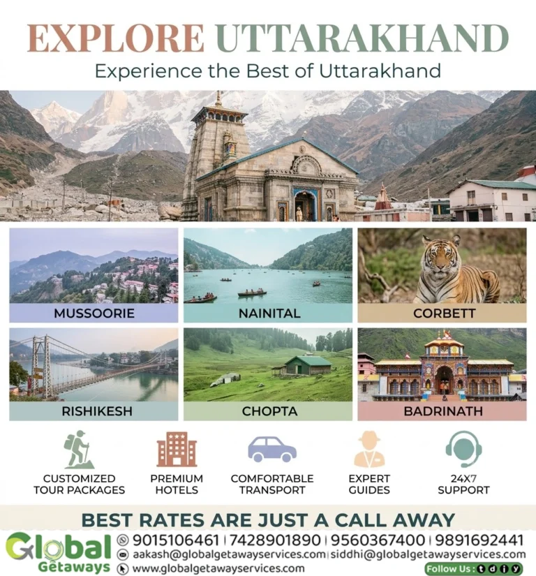 Uttarakhand Tour Packages from Delhi