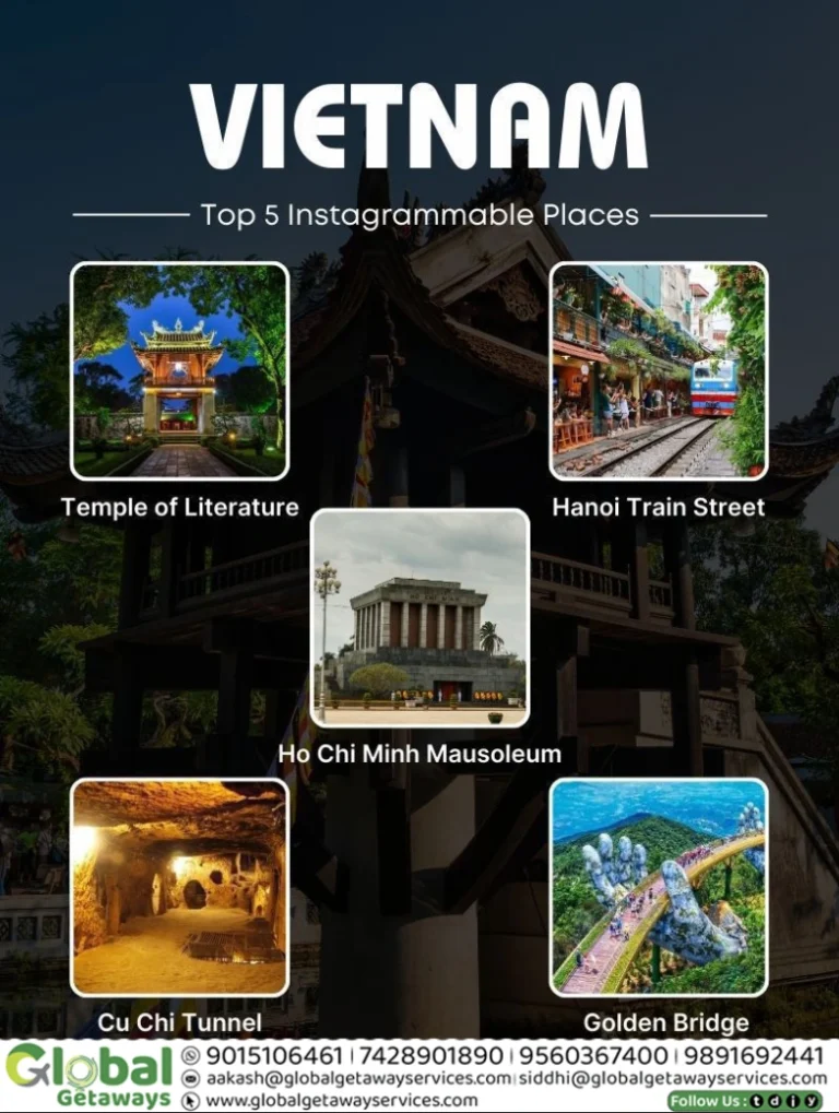 Vietnam Top 5 Instagrammable Places Tour Package – Global Getaways