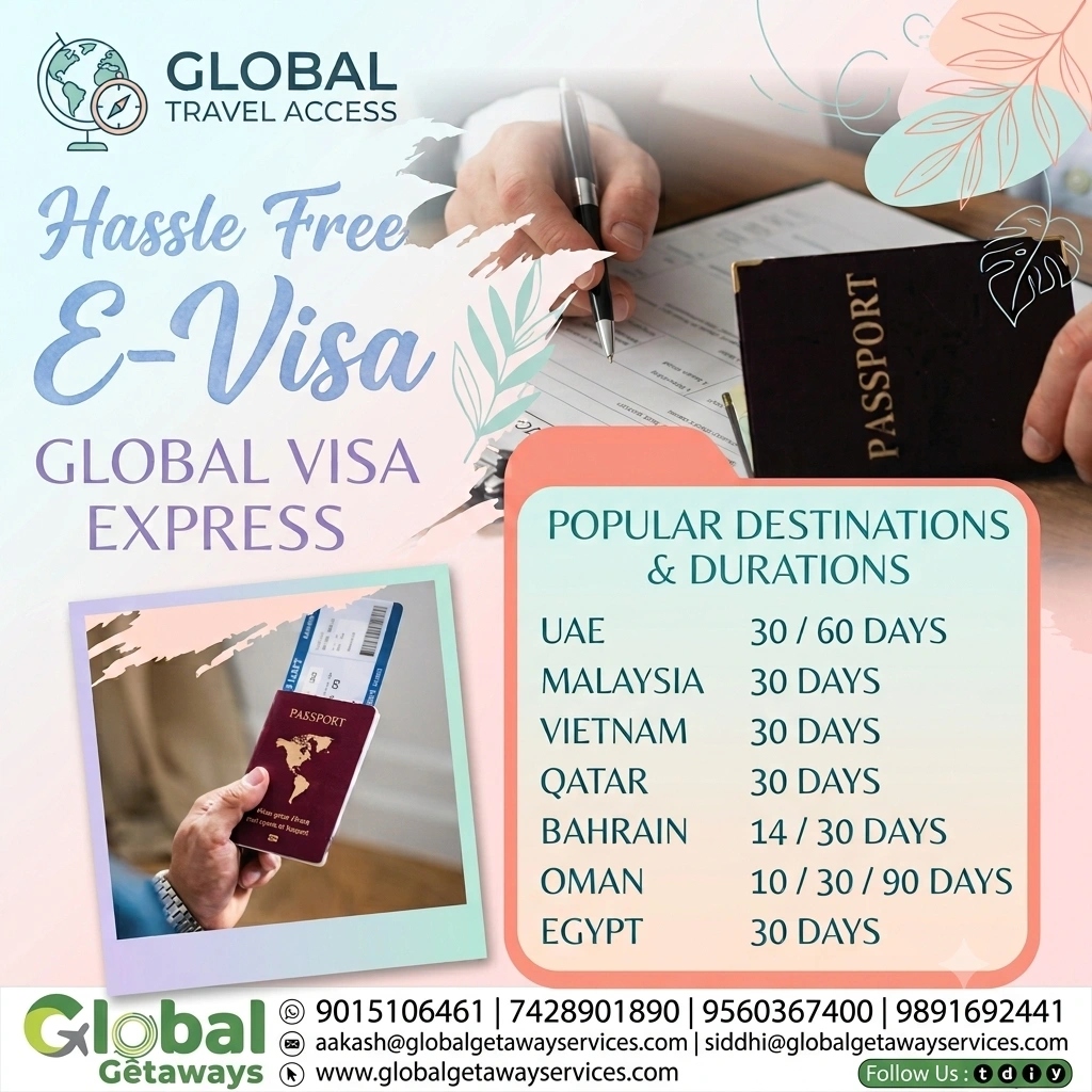 1 Hassle-free e-visa services in Delhi