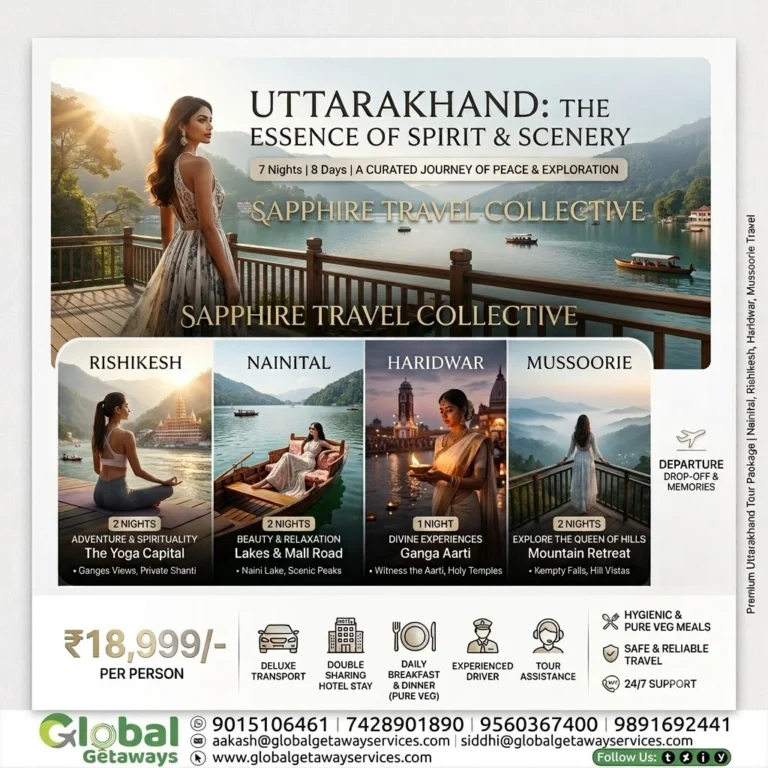 Uttarakhand Tour Package from Delhi: Best 8D Circuit Deal