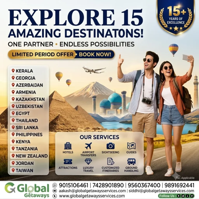 Customized International Tour Packages from Delhi: 15 Deals
