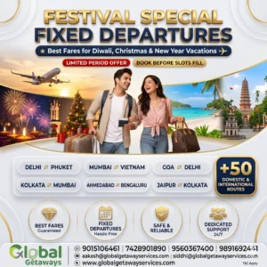 festival special flight deals from Delhi