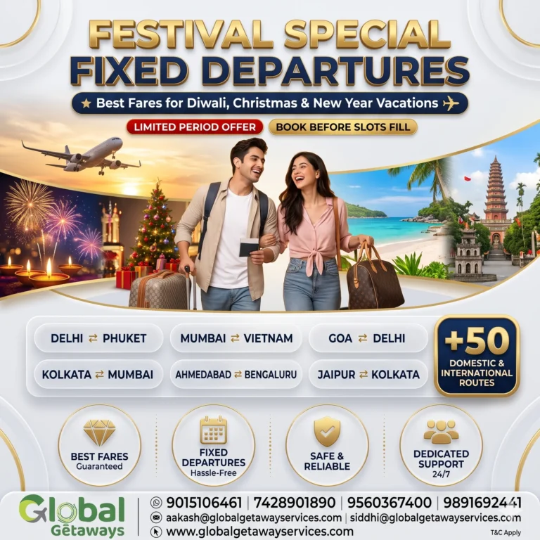 Festival Special Flight Deals from Delhi: Best 50+ Routes